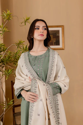 BATIK - 3PC LAWN EMBROIDERED SHIRT WITH LAWN EMBROIDERED DUPATTA AND TROUSER -PFS-542