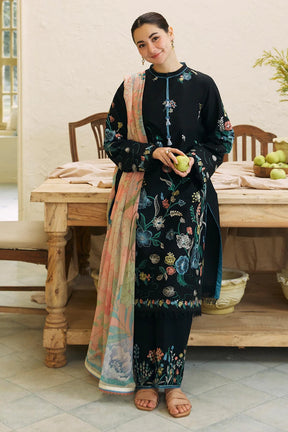 COCO BY ZARA SHAH JAHAN - 3PC LAWN EMBROIDERED SHIRT WITH PRINTED DUPATTA AND TROUSER -PFS-547